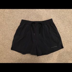 Black Running Shorts